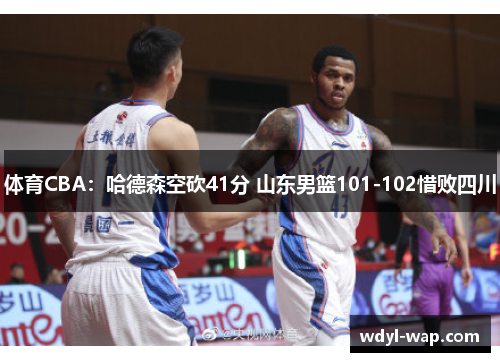 体育CBA：哈德森空砍41分 山东男篮101-102惜败四川